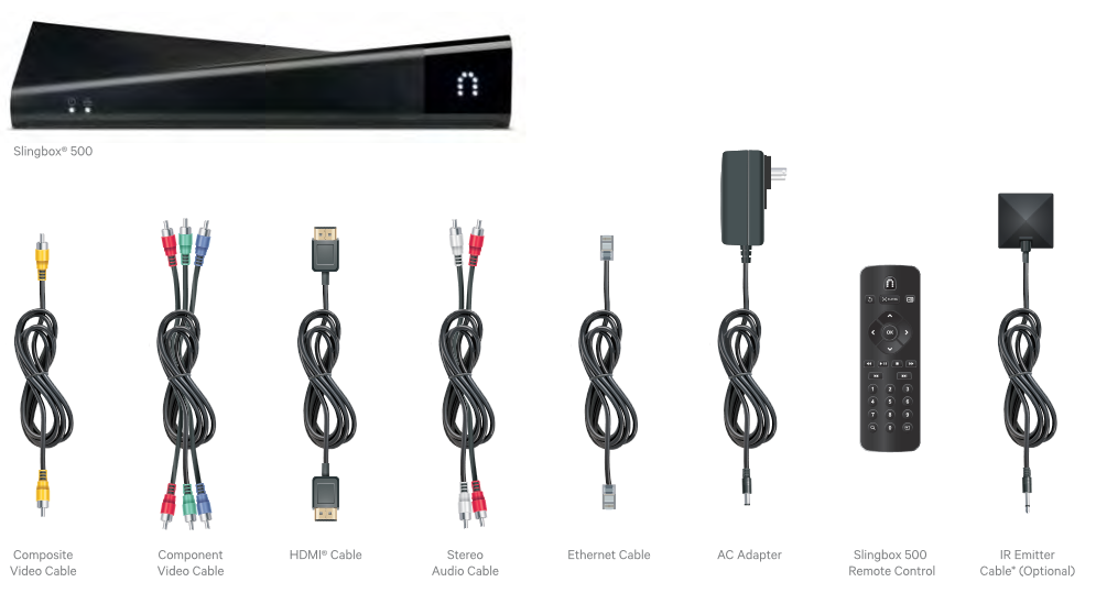 Singbox 500 and different cables as described below