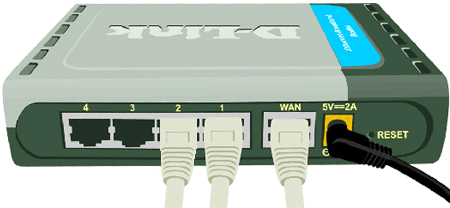 Animated GIF indicating to plug your cable into another port