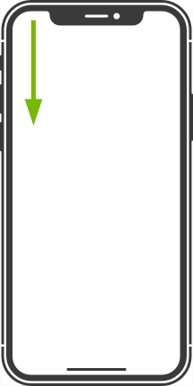 iPhone X. Illustration