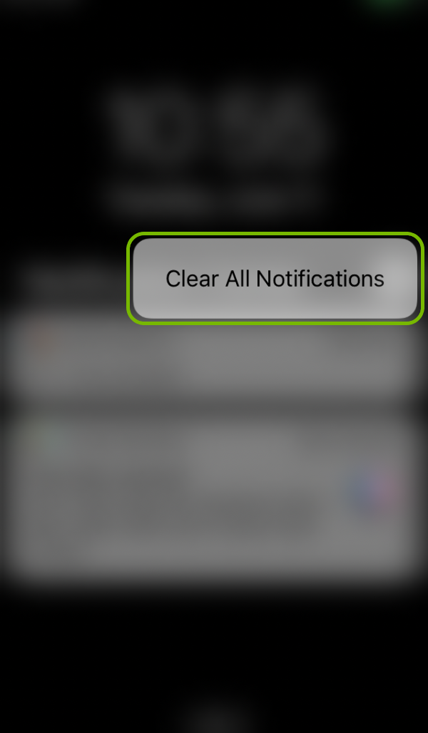 Clear All Notifications