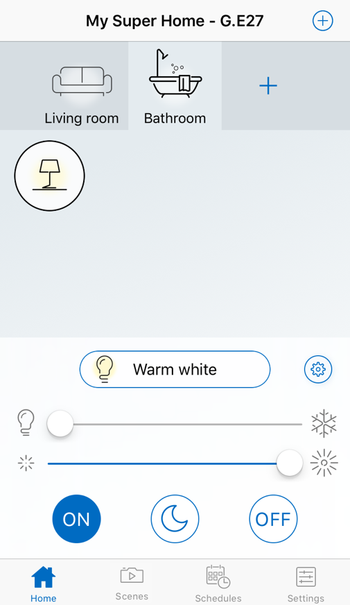 New light added to the WiZ app.