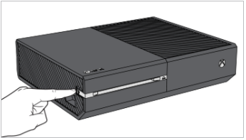 Xbox One original connect button. Illustration.