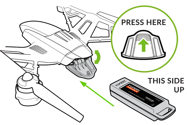 Inserting the battery