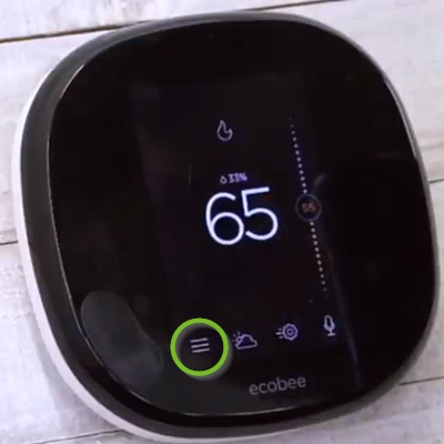 Main menu icon for the ecobee