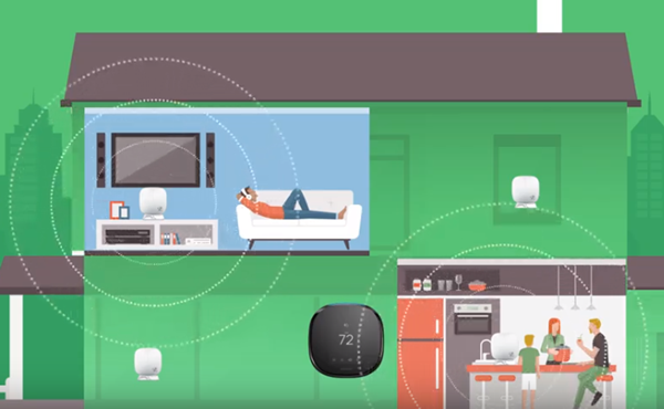Ecobee showing more than one occupied room