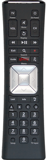 Comcast XR5 Remote