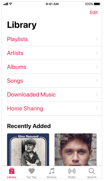 Apple Music library