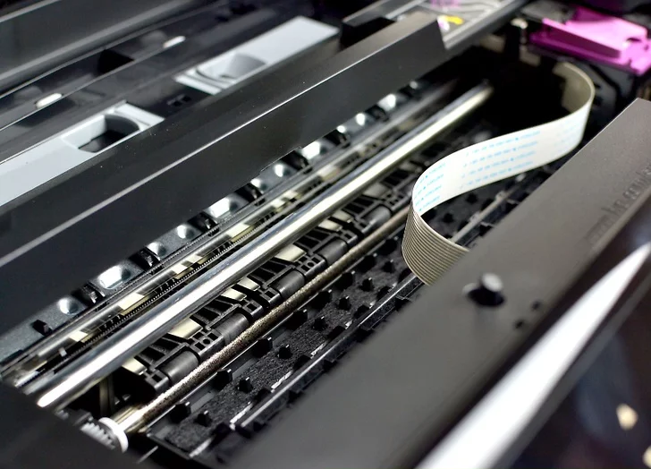 Photo of a common inkjet printer carriage.
