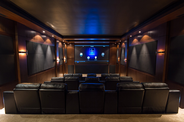 A home theater