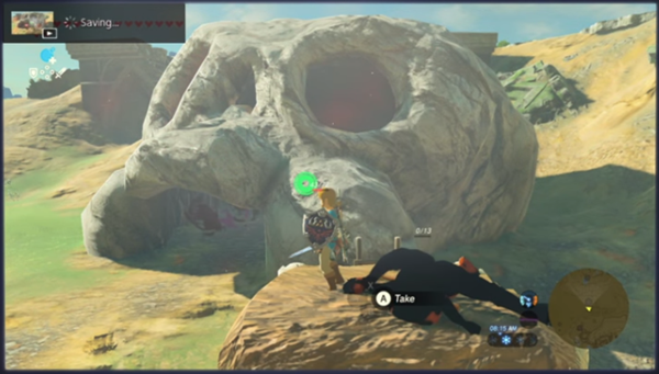 Nintendo switch saving gameplay