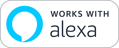 Works with Alexa.