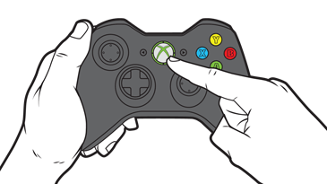 Xbox 360 guide button