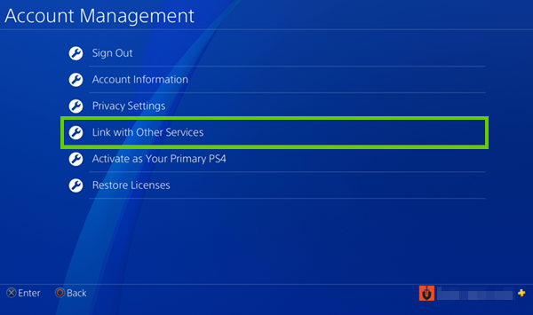 Linking with other services