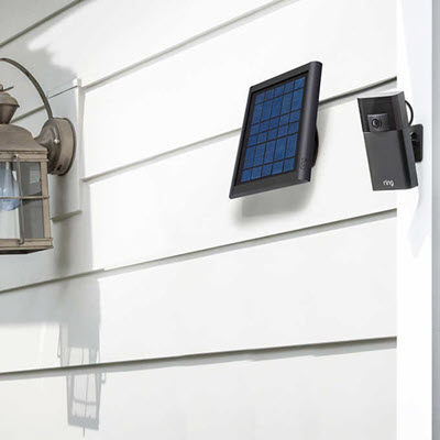 Ring Stickup Cam with Solar Charger