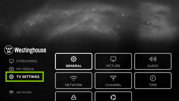 TV Settings