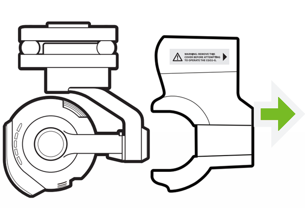 Camera lock being removed