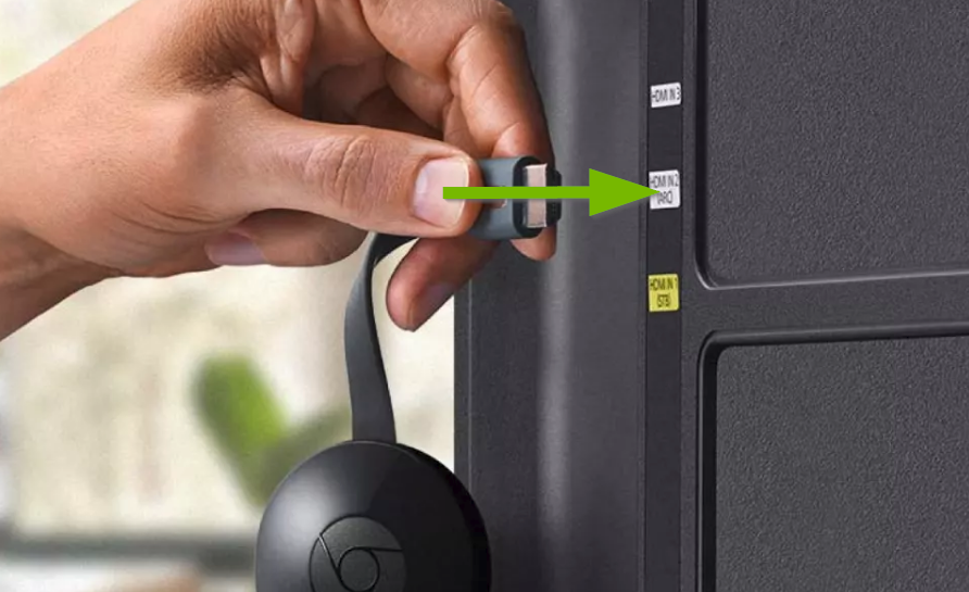 Plug the Chromecast back in to your TV.