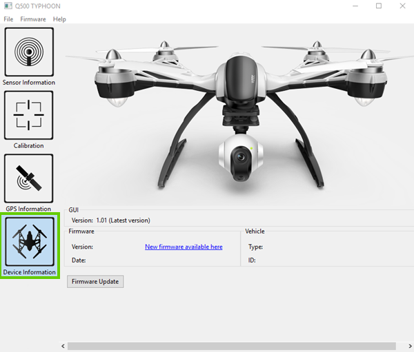 Device information icon