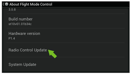 Radio Control Update