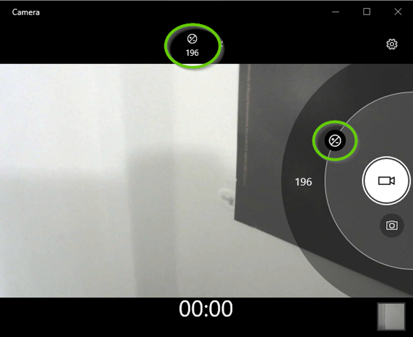 Adjusting brightness