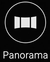 Android panoramic icon