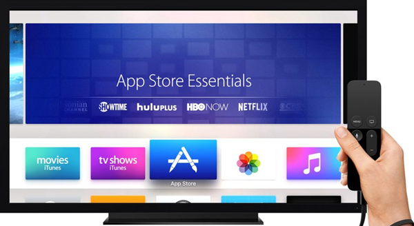 Apple TV's app store