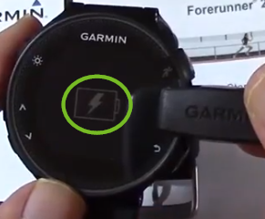 Battery charging icon