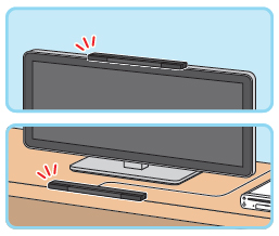 Wii u sensor bar locations