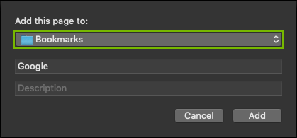 Add this page to dropdown box.
