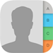 iOS Contacts app.
