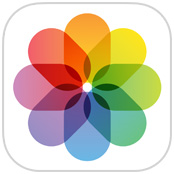 iOS photos app icon.