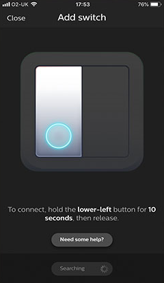 Scanning for the switch