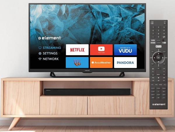 Element TV with remote