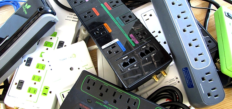 Various power strips.