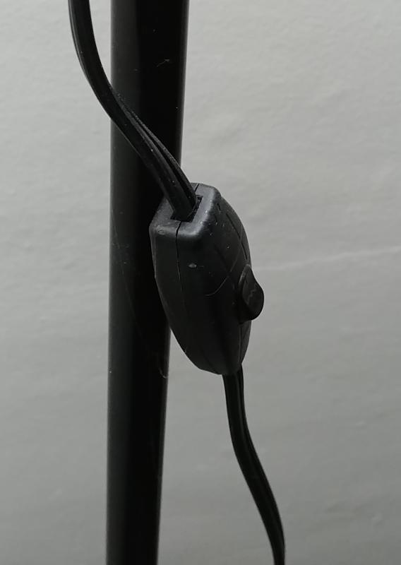 in-line switch turned on