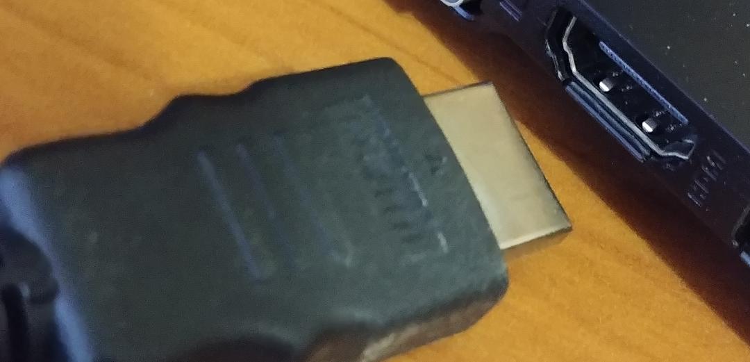 Removed HDMI Cable