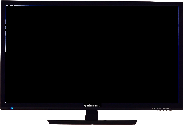 Element Smart TV with a blank screen.