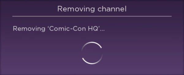 Sub-based app being removed on Roku.