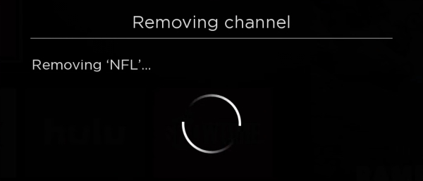 App being removed on Roku.