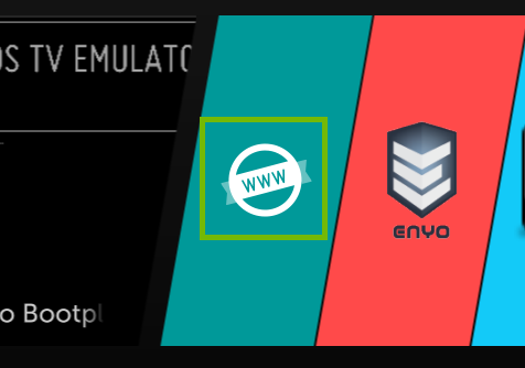 Home overlay with web browser highlighted.