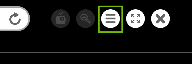 Browser inset with menu highlighted.