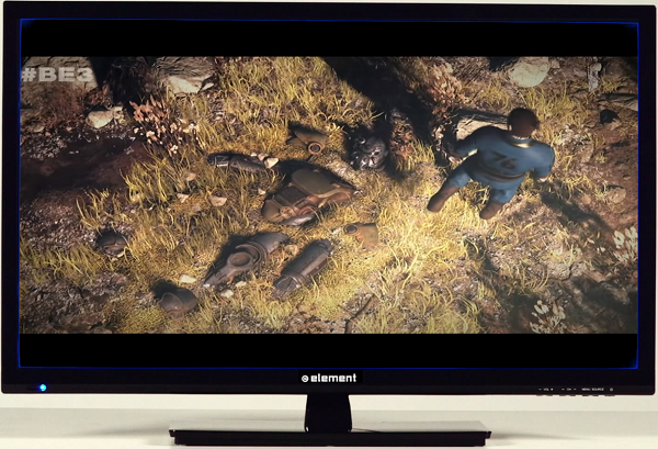 Element Smart TV with Aspect Ratio