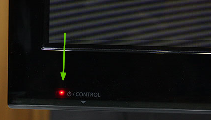 Samsung tv stand by light