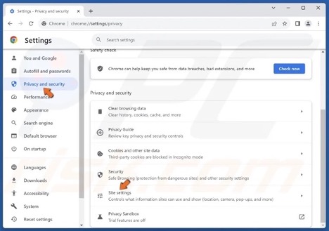 How to Access Site Settings in Chrome