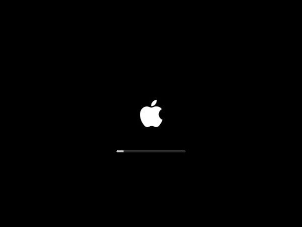 macOS loading screen