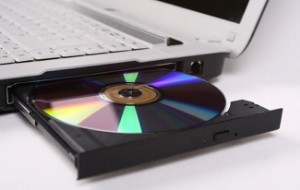 Disc in CD Rom tray