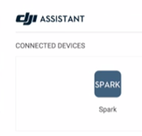 DJI spark selected