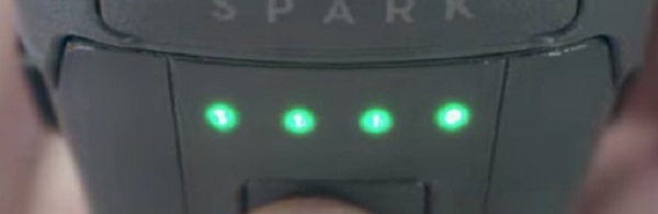 Battery indicator lights