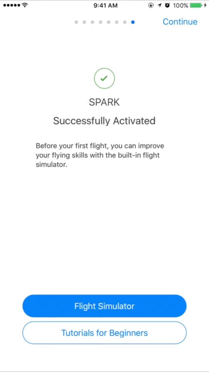 Activated Screen. Screenshot