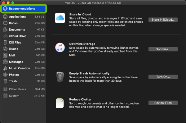 macOS recommendations